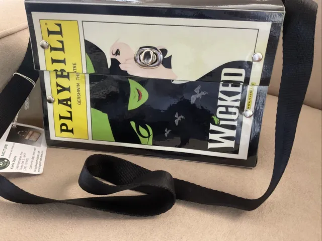 WICKED Bagitude Playbill Broadway Gershwin Theatre Collectible Purse NWT