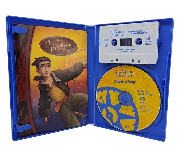 DISNEY TREASURE PLANET Read Along Enhanced Cd 24 Page Book Cassette disney-treasure-planet-read-along-enhanced-cd-24-page-book-cassette
