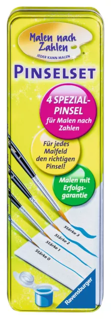 Ravensburger Malen nach Zahlen Pinselset (4 Pinsel) 29099