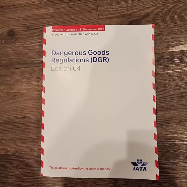 2023 64th Edition IATA Dangerous Goods Regulations - Brand New-(English)