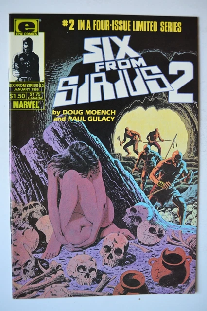Six from Sirius 2 # 2 January 1986 VF Marvel/Epic Comics