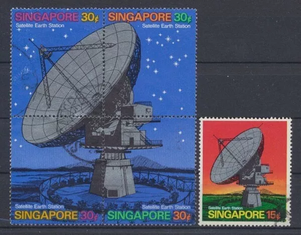 Singapur, MiNr. 142-146, gestempelt - 64757