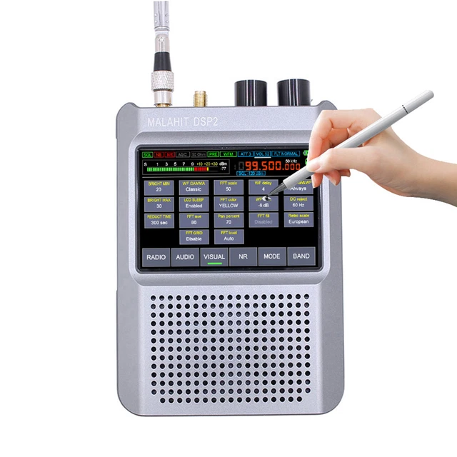V2.30 Ricevitore radio wireless malachite SDR seconda generazione Malahit DSP2 SDR