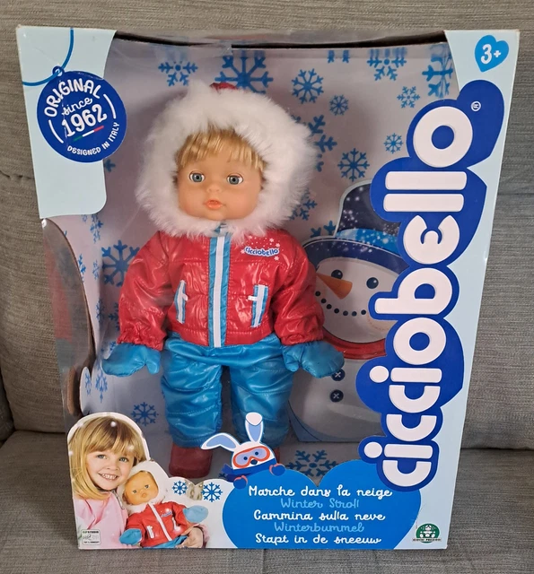 Poupée Cicciobello élégance Bleu 30 Cm – Giochi Preziosi, 2 Ans Et +, Neuf