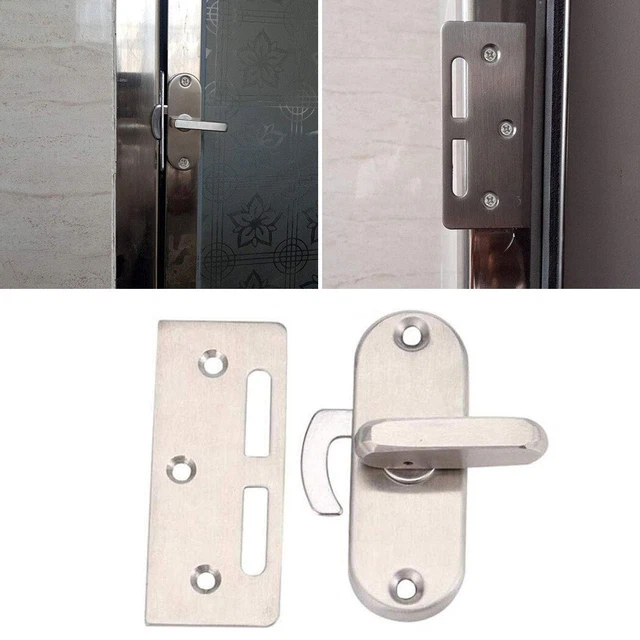 Door Lock Bolt Barn Latch Sliding Door Buckle Sliding Buckle Stainless Steel-UK