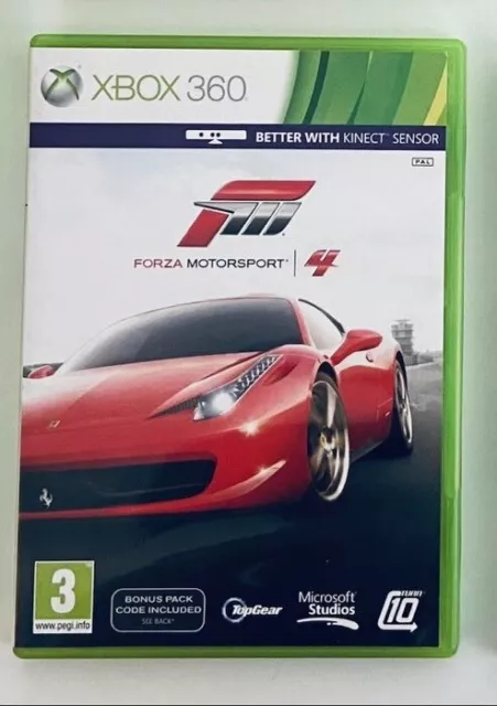 Forza Motorsport 4 - Microsoft Xbox 360 Action Racing Video Game *Complete*