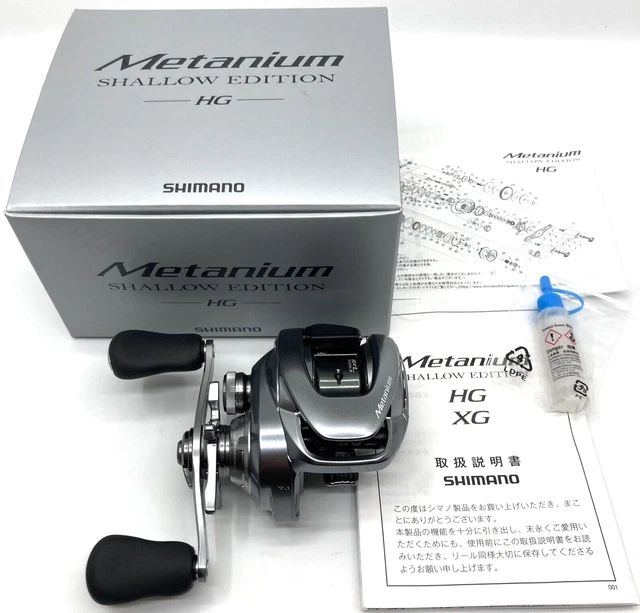 リール nium Shallow Edition XG Left SHIMANO 22 METANIUM