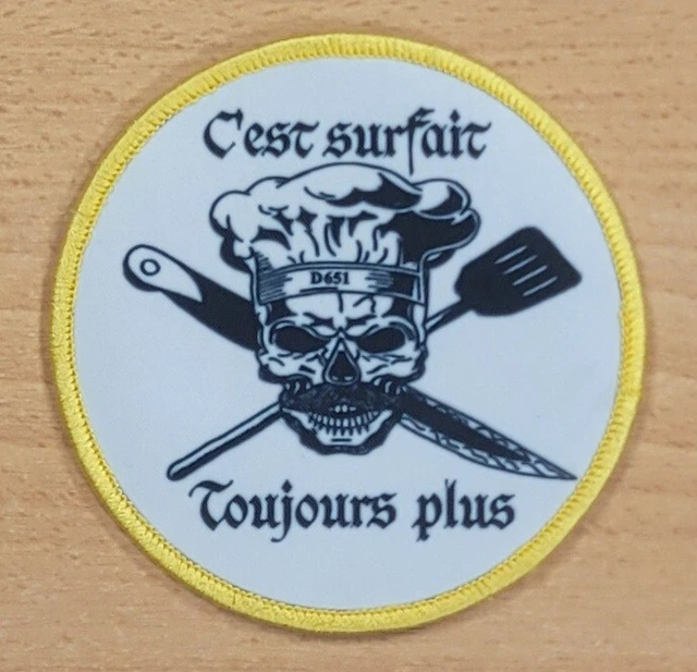 PATCH MEDOR 2023 MARINE et AERONAVALE écusson tissu ORIGINAL SCRATCH