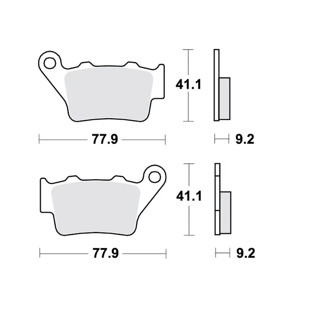 Plaquettes De Frein Avant TRW Lucas MCB 19 Pour Ducati 900 SS Darmah 1976-1978 - Neuf