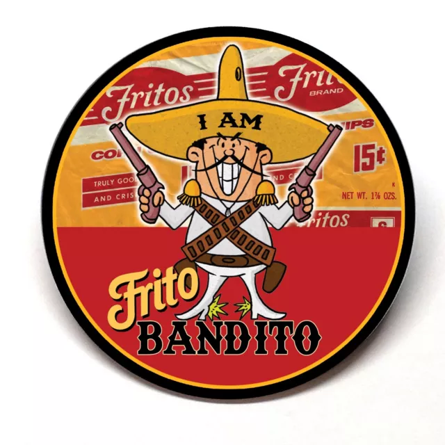 Frito Bandito #2 Fridge Magnet Vintage Retro Style BUY 3 GET 4 FREE MIX & MATCH