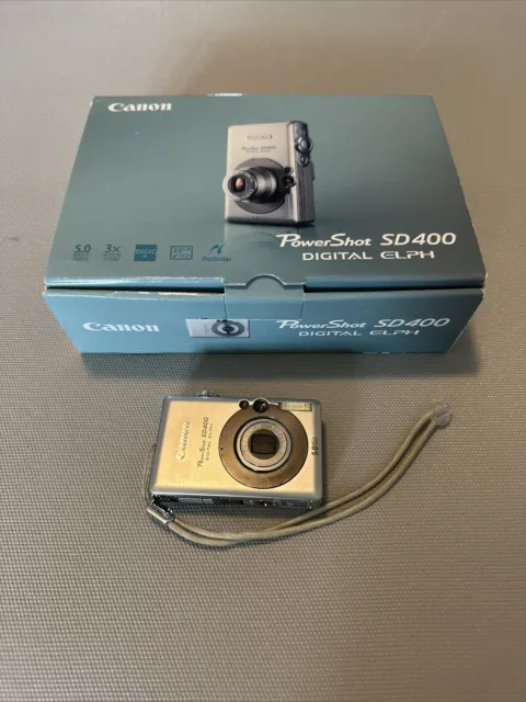 Canon PowerShot Digital ELPH SD400 5.0MP Digital Camera
