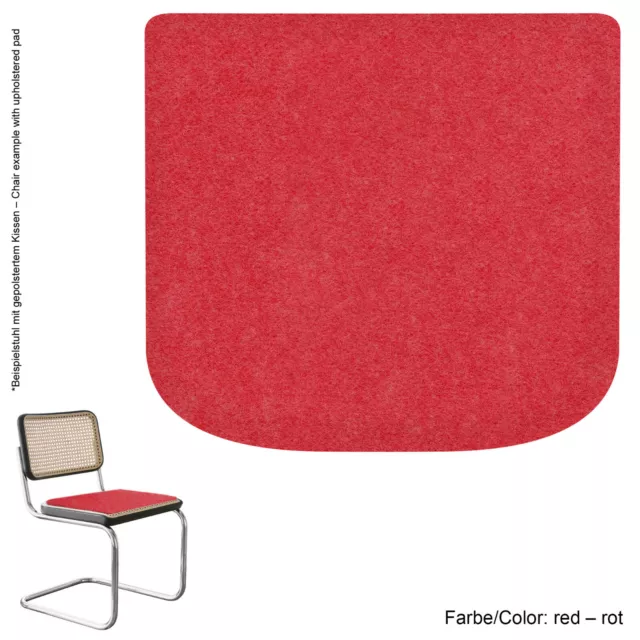 Eco Felt Edition Suitable For Thonet/Marcel Breuer S32 S64 Chair Cantilever