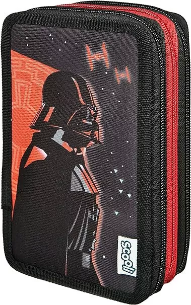 Scooli - Star Wars 3 fach Mäppchen  Federmappe Federtasche (gefüllt)