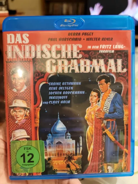 Das Indische Grabmal - The Indian Tomb (Blu-ray, 2012, Region B) Fritz Lang