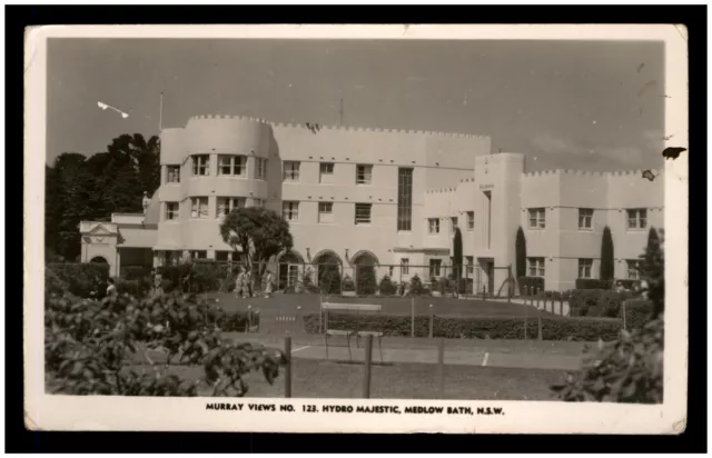 Vintage RPPC Postcard - Murray Views No.132 Hydro Majestic, Medlow Bath, NSW