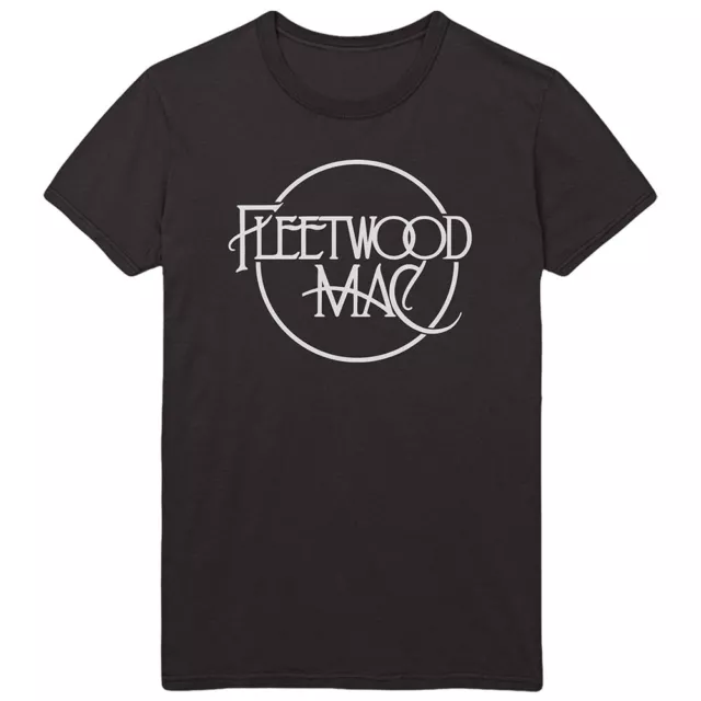 Fleetwood Mac Classic Logo Black T-Shirt - OFFICIAL