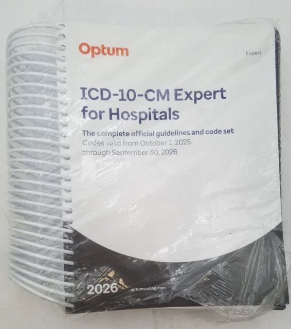 OPTUM 2026 ICD10CM Expert for Hospitals with Guidelines