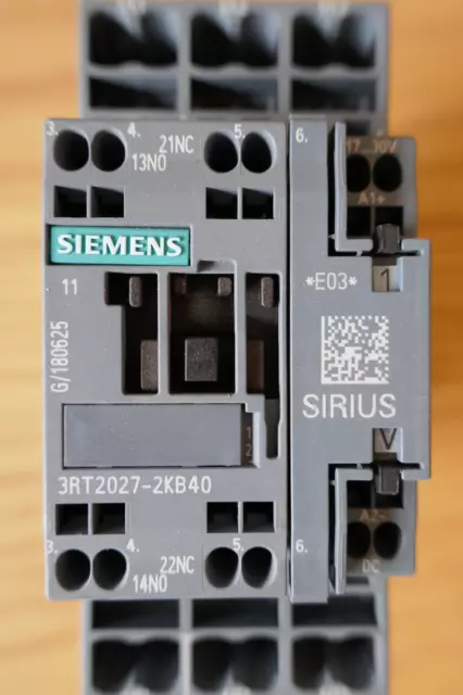 siemens contacteur SIRIUS 3RT2027-2KB40 germany neuf schutz contactor 400V 15KW