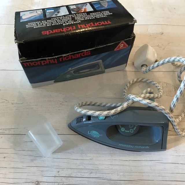 MORPHY RICHARDS VOYAGER Model 41500 Travel Iron Retro £8.49 PicClick UK