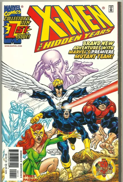 X-MEN: The HIDDEN YEARS Vol. 1 No. 1 Byrne Palmer 1st Print Marvel Comics NM 9.4