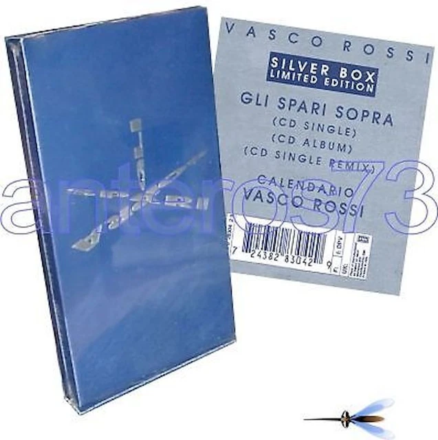 Rare Pendentif Vintage Vasco Rossi Années 80 En Métal – Sans Marque, Collectionneur