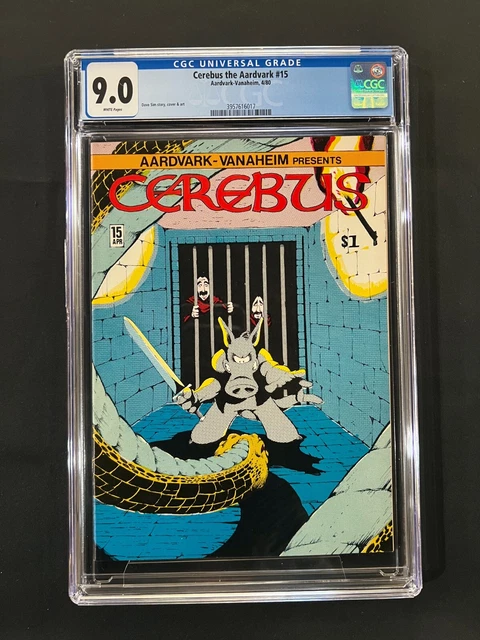 Cerebus the Aardvark #15 CGC 9.0 (1980)