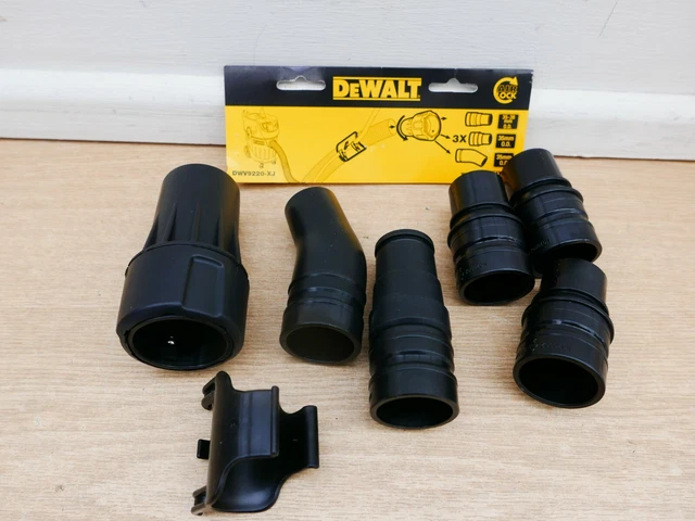 Dewalt Dwv9220 Air Lock Woodworking Dust Extraction Adaptor Kit