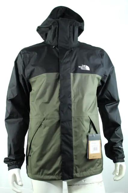 New The North Face Men's Millerton Insulated Green / Black Hooded Jackets Size S