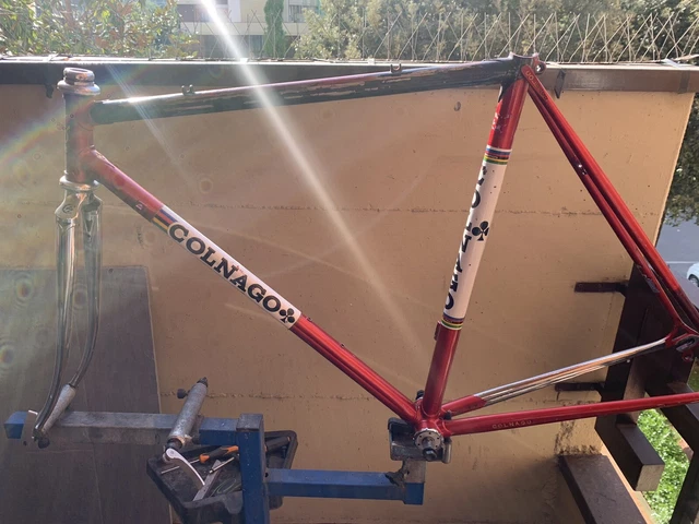 Cadre Vélo Course ALAN COMPETIZIONE Vintage - Taille 49x51 - Alu, Campagnolo