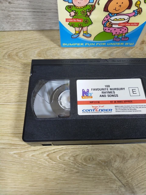 100 CLASSIC FAVOURITE Nursery Rhymes And Songs VHS 2002 Vintage Kids 100-classic-favourite-nursery-rhymes-and-songs-vhs-2002-vintage-kids