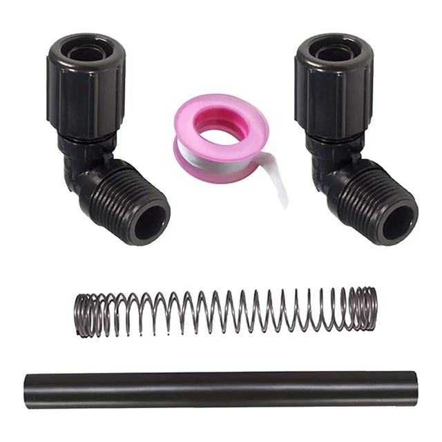 Cloratore Automatico Per Piscina In Linea – Alimentatore Cloro/Bromo 2 Litri (PVC, Regolabile, Per Piscine Fuori Terra E Interrate)