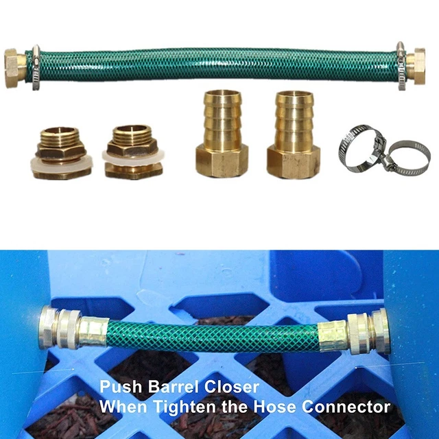 19.7INCH RAIN BARREL Diverter Kit Rain Barrel Linking/Link/Connector
