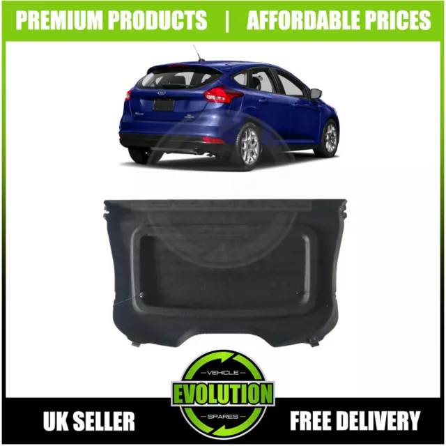 For Ford Focus MK3 Hatch Parcel Shelf Tray Cover Strap String Clip 2pc  #1930212