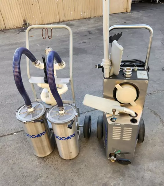 Cooling Tower Vacuums model CTV-1501 & model CTV-F2 Cooling Tower Vacuums model CTV-1501 & model CTV-F2