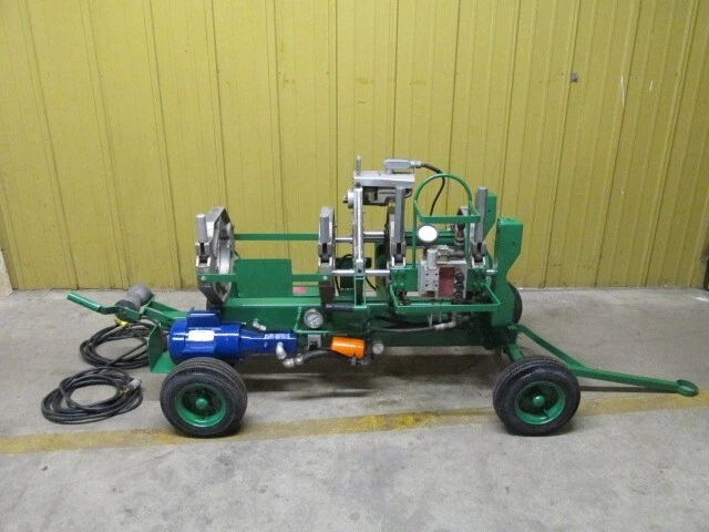 McElroy No. 28 Rolling Pipe Butt Fusion Machine W/Facer 2-8" McElroy No. 28 Rolling Pipe Butt Fusion Machine W/Facer 2-8"