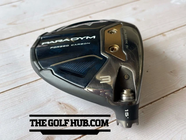 CALLAWAY PARADYM FAIRWAY Wood 3W 15° RH Head Only w HC [ Exc