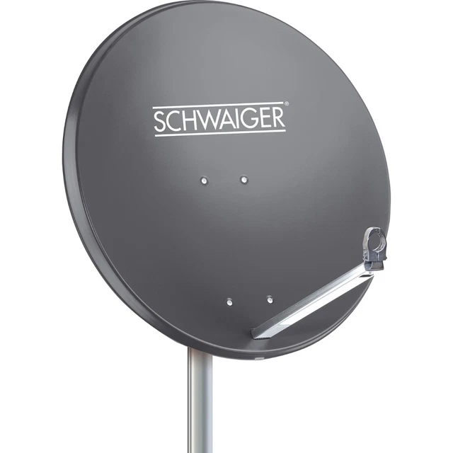 Antenne SAT 80 cm Schwaiger SPI996.2 Réflecteur: acier rouge brique