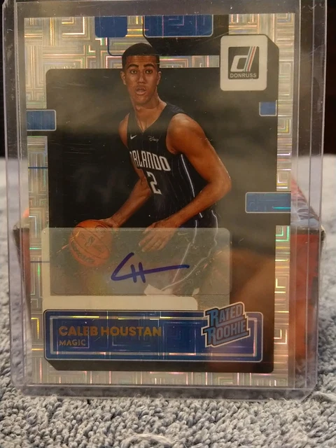 CALEB HOUSTAN 2022-23 Donruss CHOICE INFINITE RATED ROOKIE SIGNATURES AUTOGRAPH