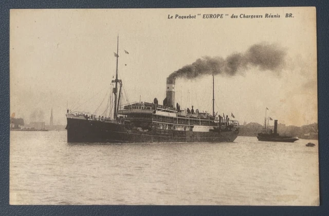 CPA AK PAQUEBOT Transbordeur Corse - SNCM Ferryterranée - Ships (775034
