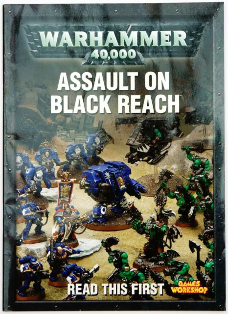 Warhammer 40,000 40K Assault On Black Reach Book Softback Games Workshop Warhammer 40,000 40K Assault On Black Reach Book Softback Games Workshop