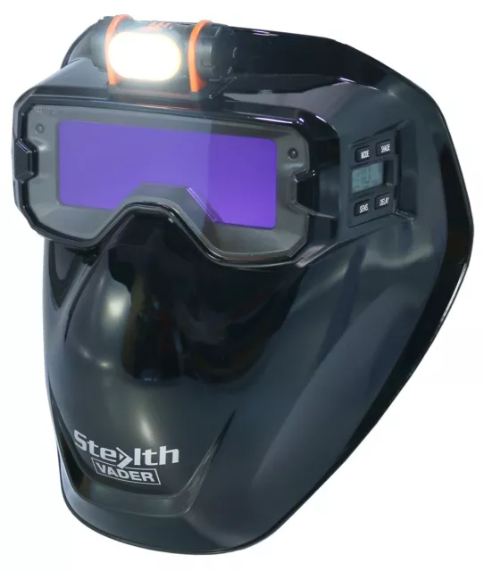 Stealth Vader Welding Vader Goggles. True Colour Welding Mask With Led Light