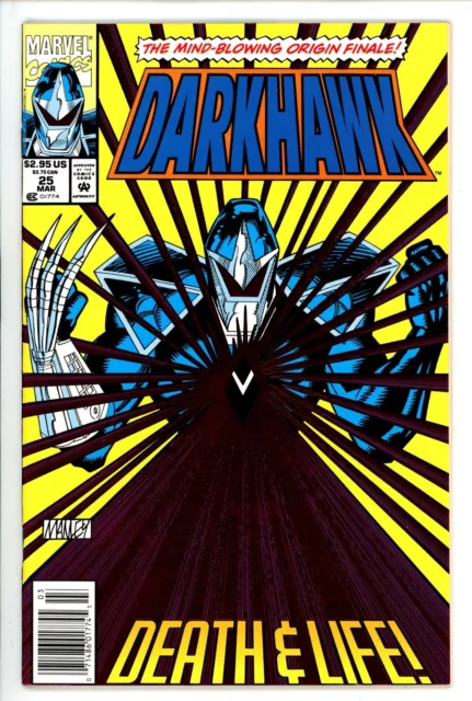 Darkhawk Vol 1 25 Newsstand Marvel
