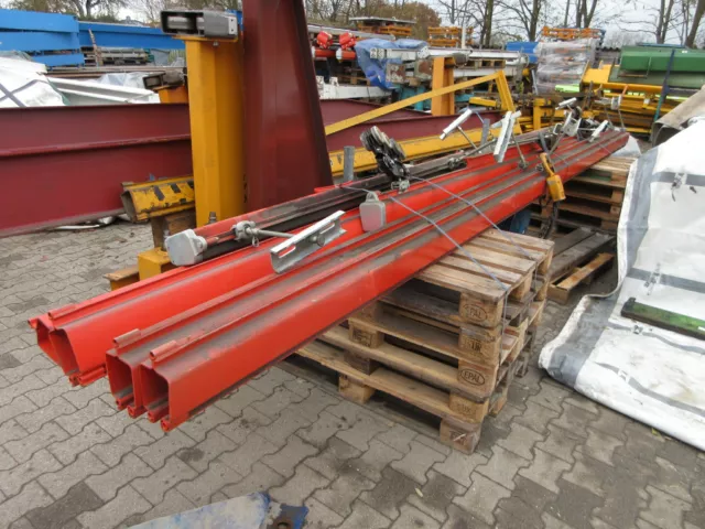 DEMAG KBK Portalkran Kranhimmel Kran Kettenzug Kranbahn Hallenkran 1000KG 14x4m