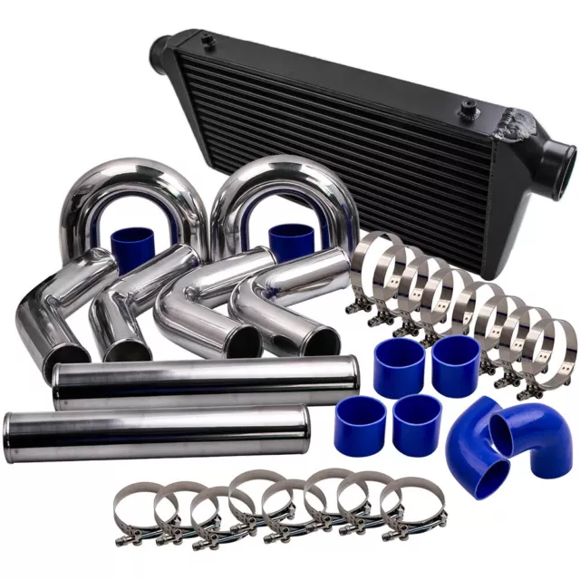 600x300x76 Intercooler + 3.0" 76mm Turbo Intercooler Piping Pipe Kits & Hose Kit