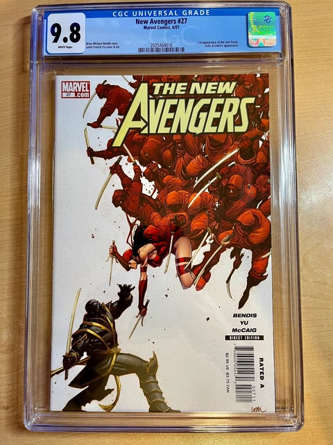 🔑🔑New Avengers #27(Cgc 9.8)1St Clint Barton As Ronin-Avengers Endgame🔑🔑.