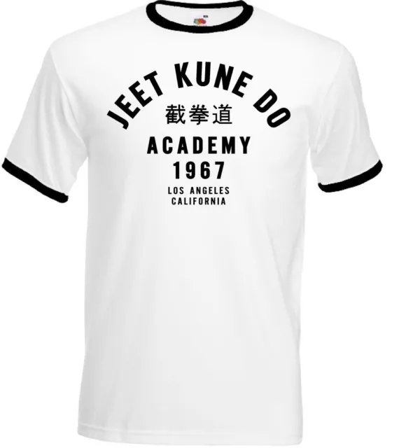 Jeet Kune Do Academy Mens Martial Arts T-Shirt MMA Gym Top Tee