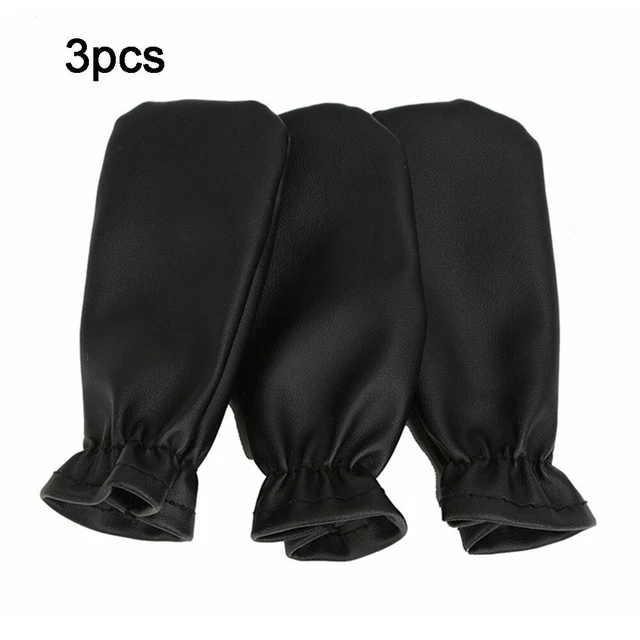 Set of 3 Piano Pedal Covers Elastic Tightening Mouth Prevents Falling Off