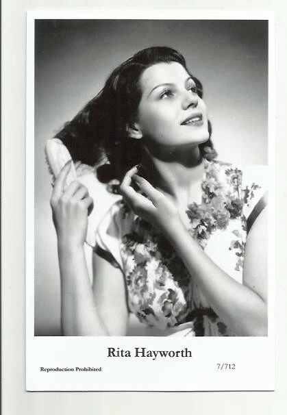 (Bx30) Rita Hayworth Swiftsure Photo Postcard (7/712) Filmstar Pin Up Glamor