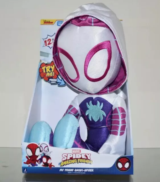 Marvel’s Spidey and His Amazing Friends My Friend Ghost-Spider 16” Plush NWT