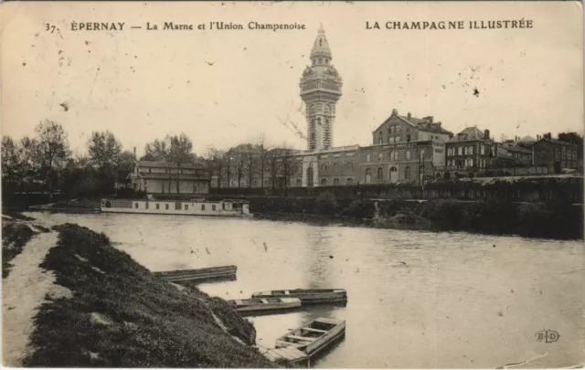 CPA ÉPERNAY La MARNE et L'Union Champenoise (125994)